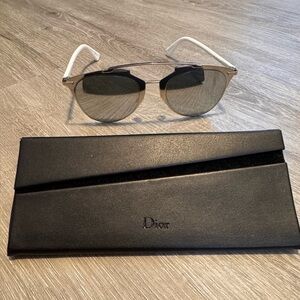 Dior Silver reflective Sunglasses